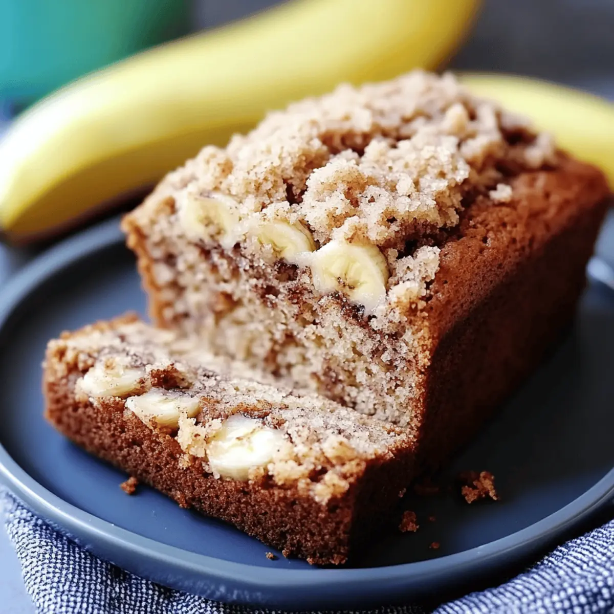 Coffee Cake Banana Bread