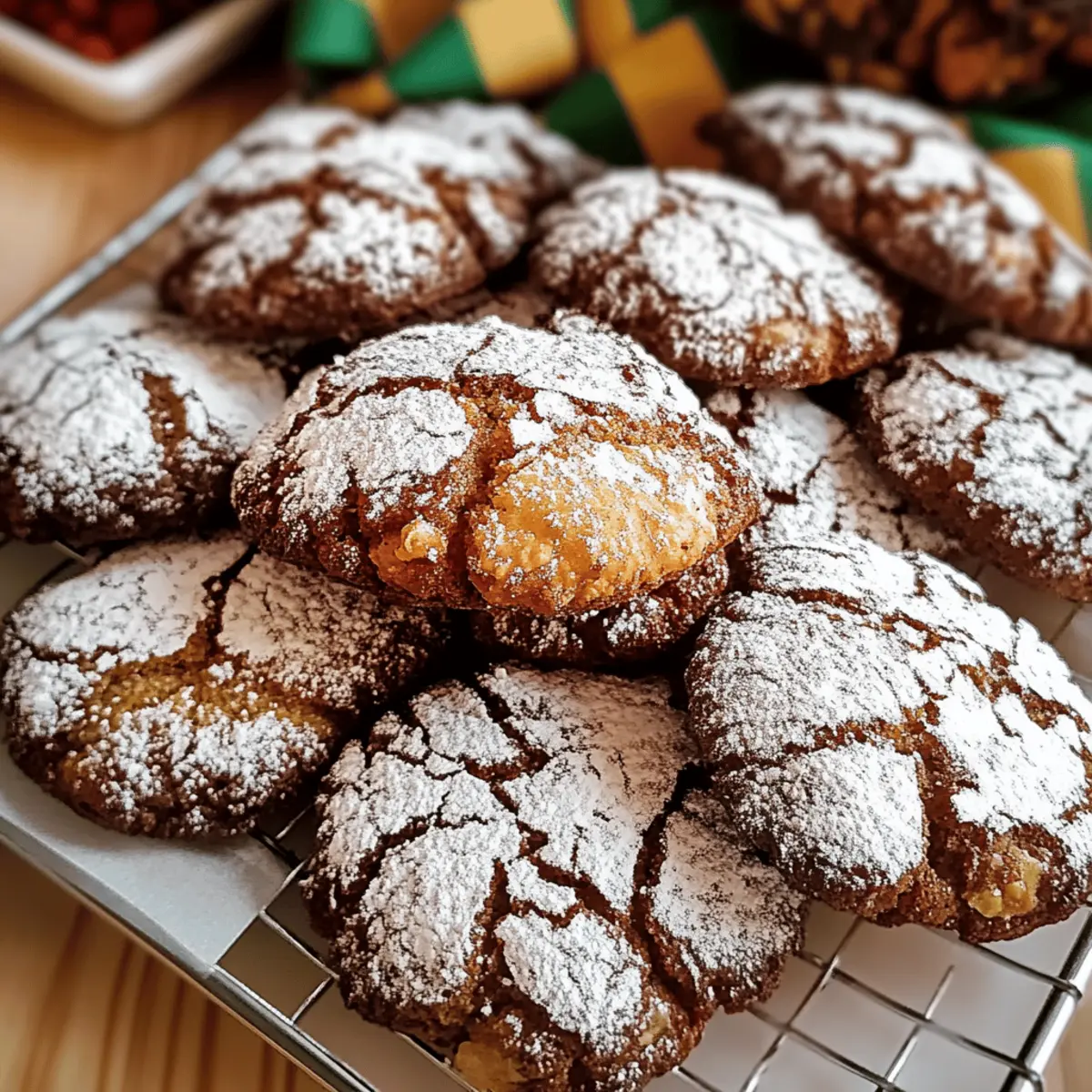 Reese’s Crinkle Cookies