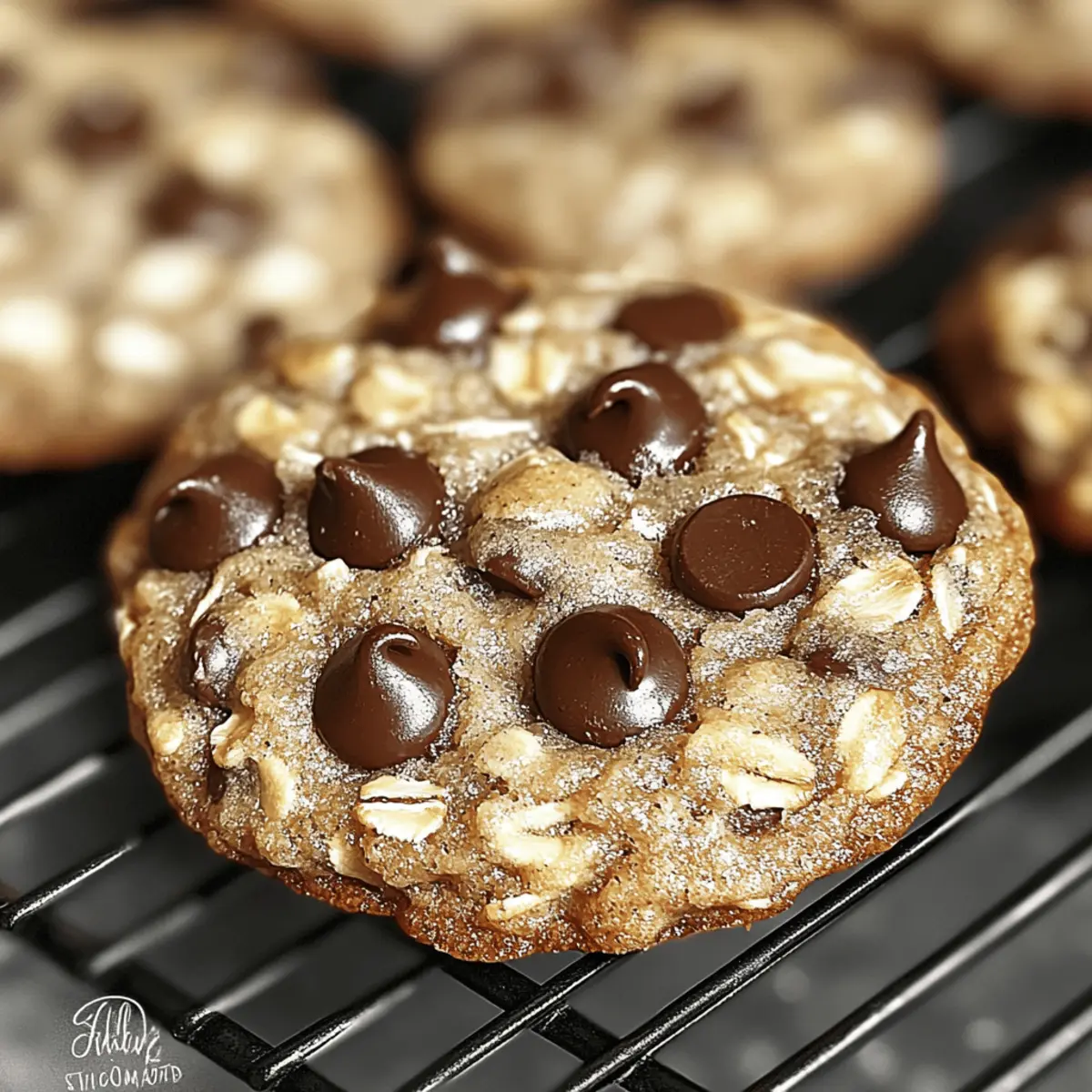Chocolate Chip Oatmeal Cookies