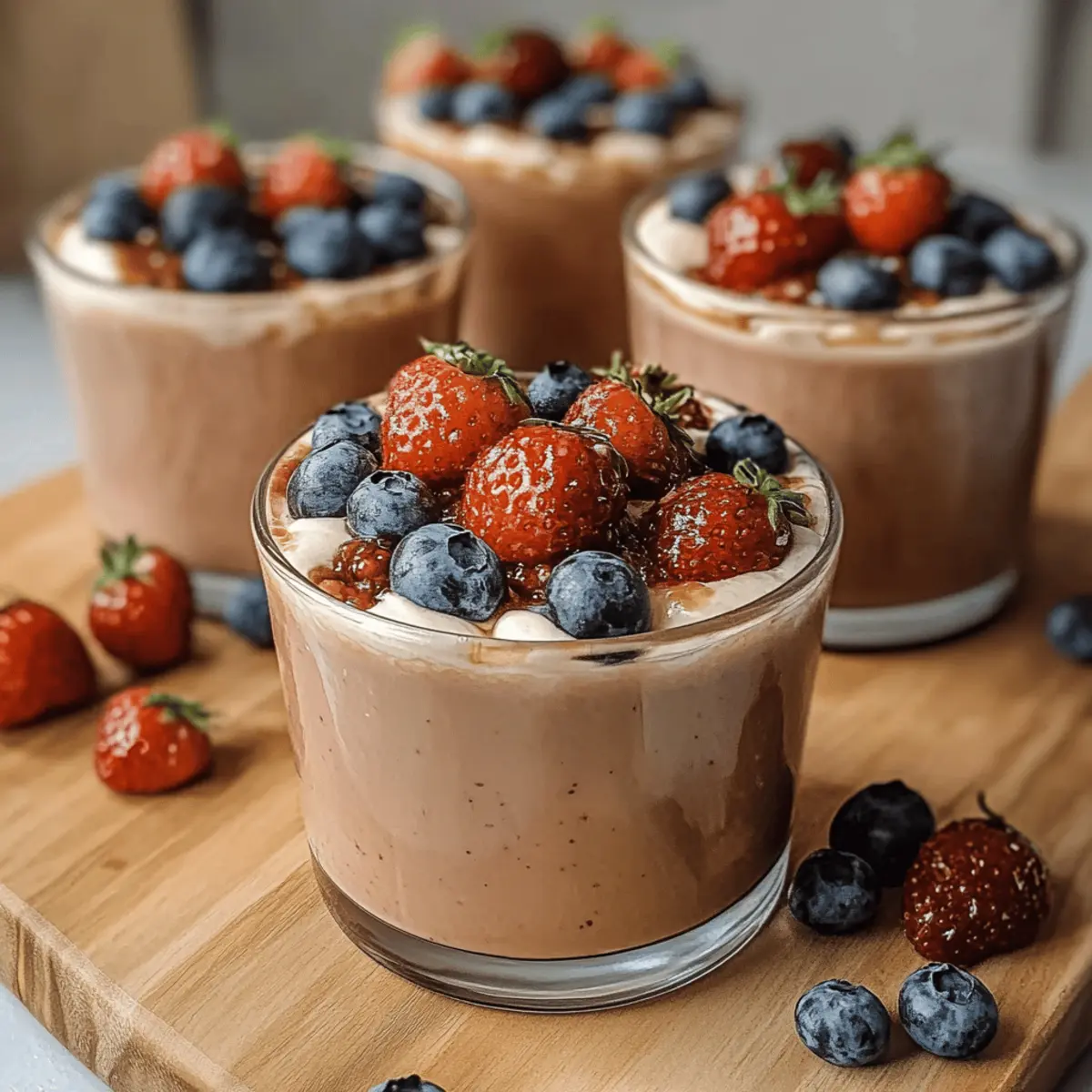 Creamy Chocolate Protein Pudding