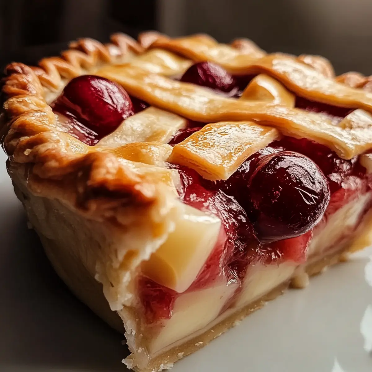 Apple Cranberry Holiday Pie
