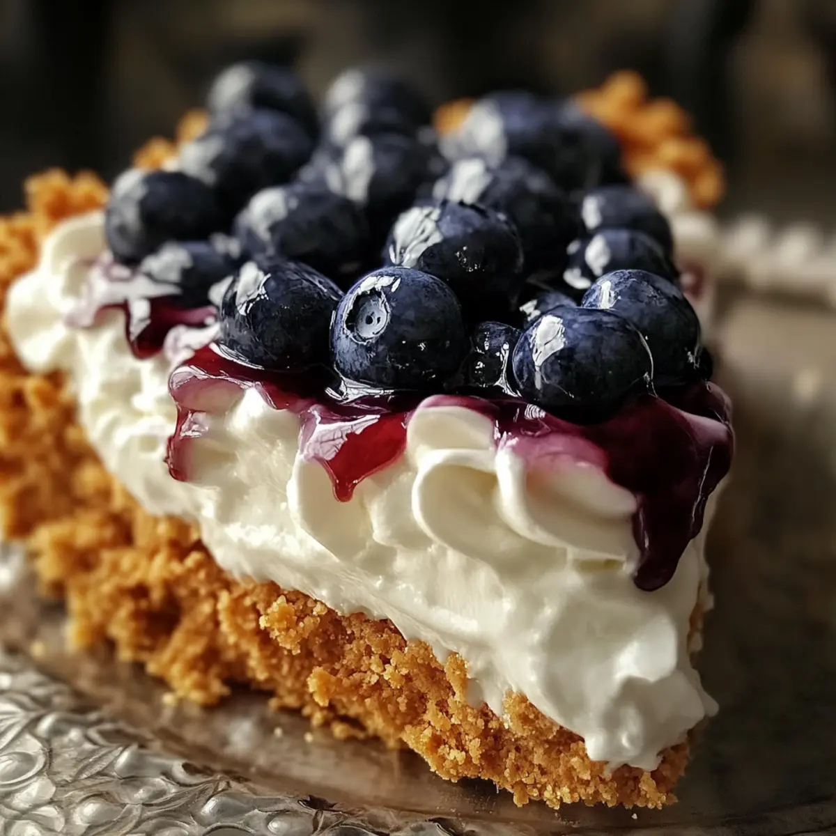 Blueberry Cream Cheese Pie