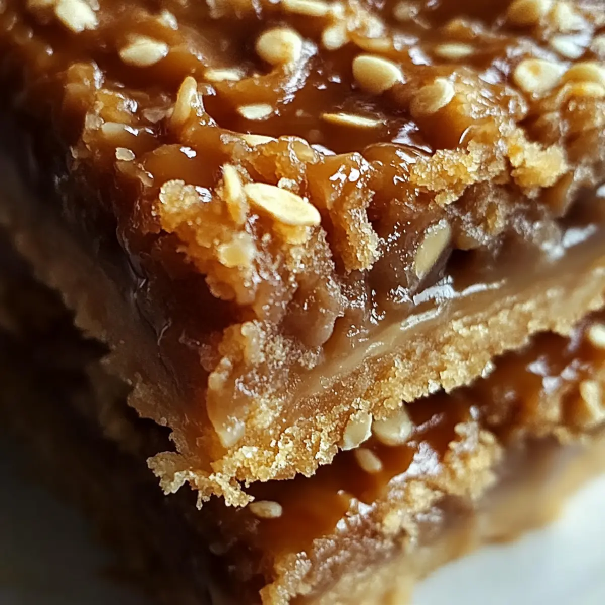Caramel Crush Bars Dessert