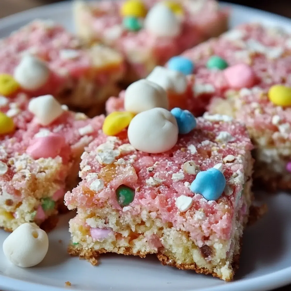Circus Animal Cookie Rice Krispie Treats