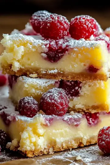 Cranberry Lemon Bars