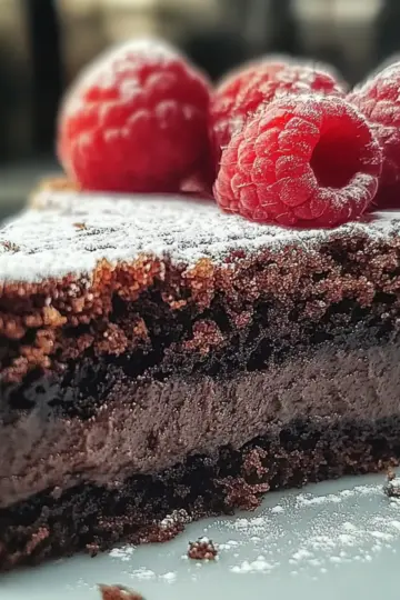 Flourless Chocolate Cake Fudgy