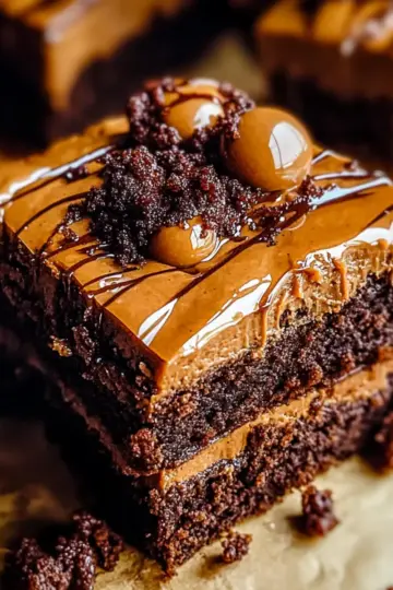 Fudgy Biscoff Brownies