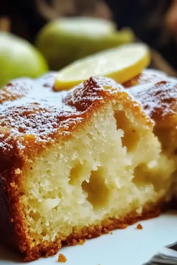 Italian Pear Cake