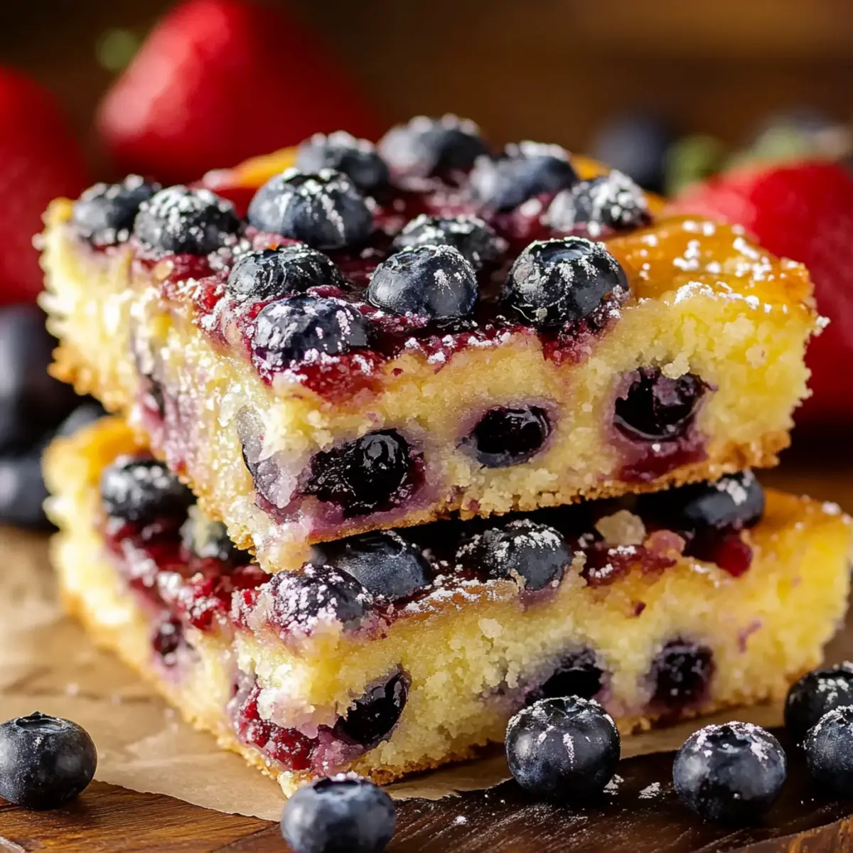 Lemon Blueberry Bars