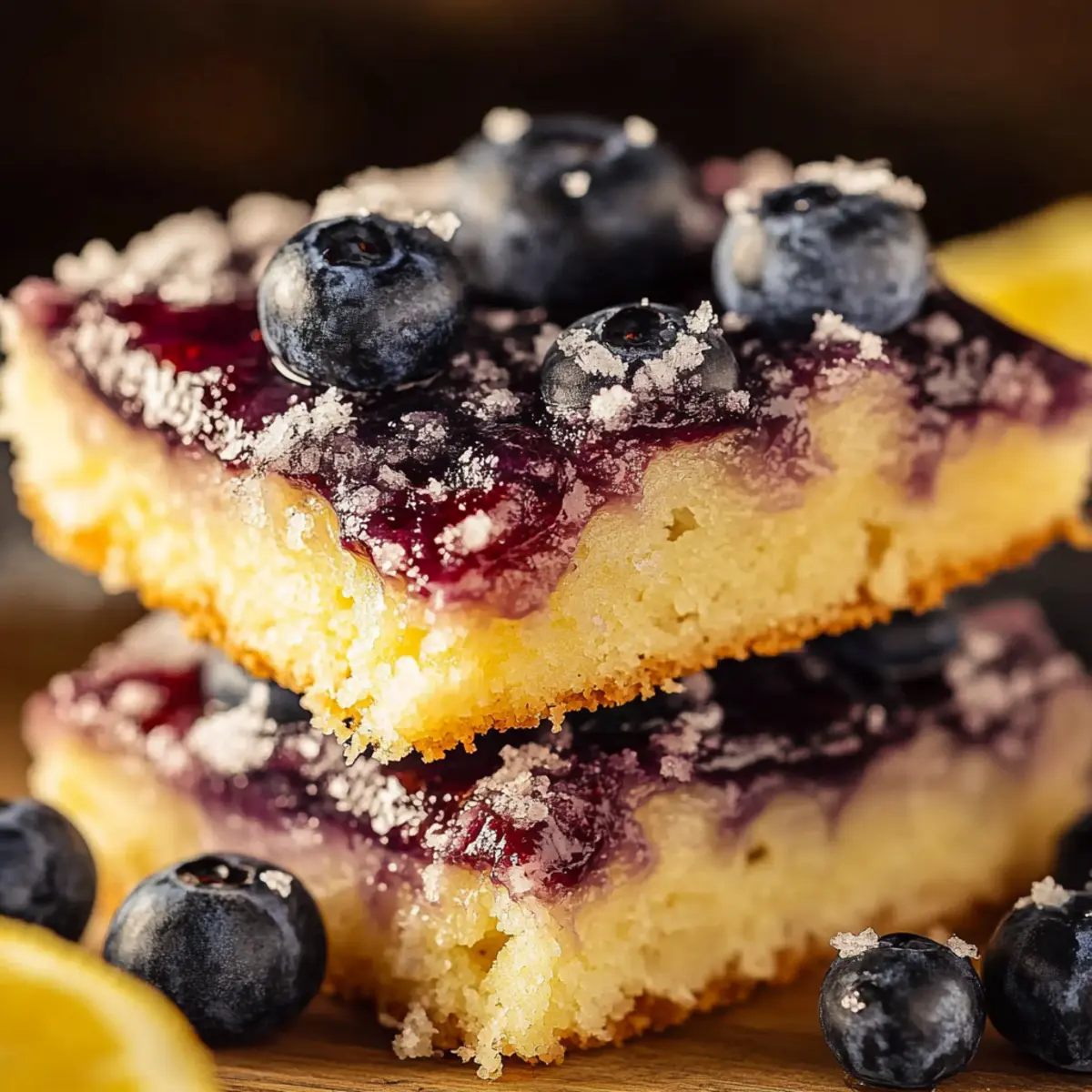Lemon Blueberry Bars