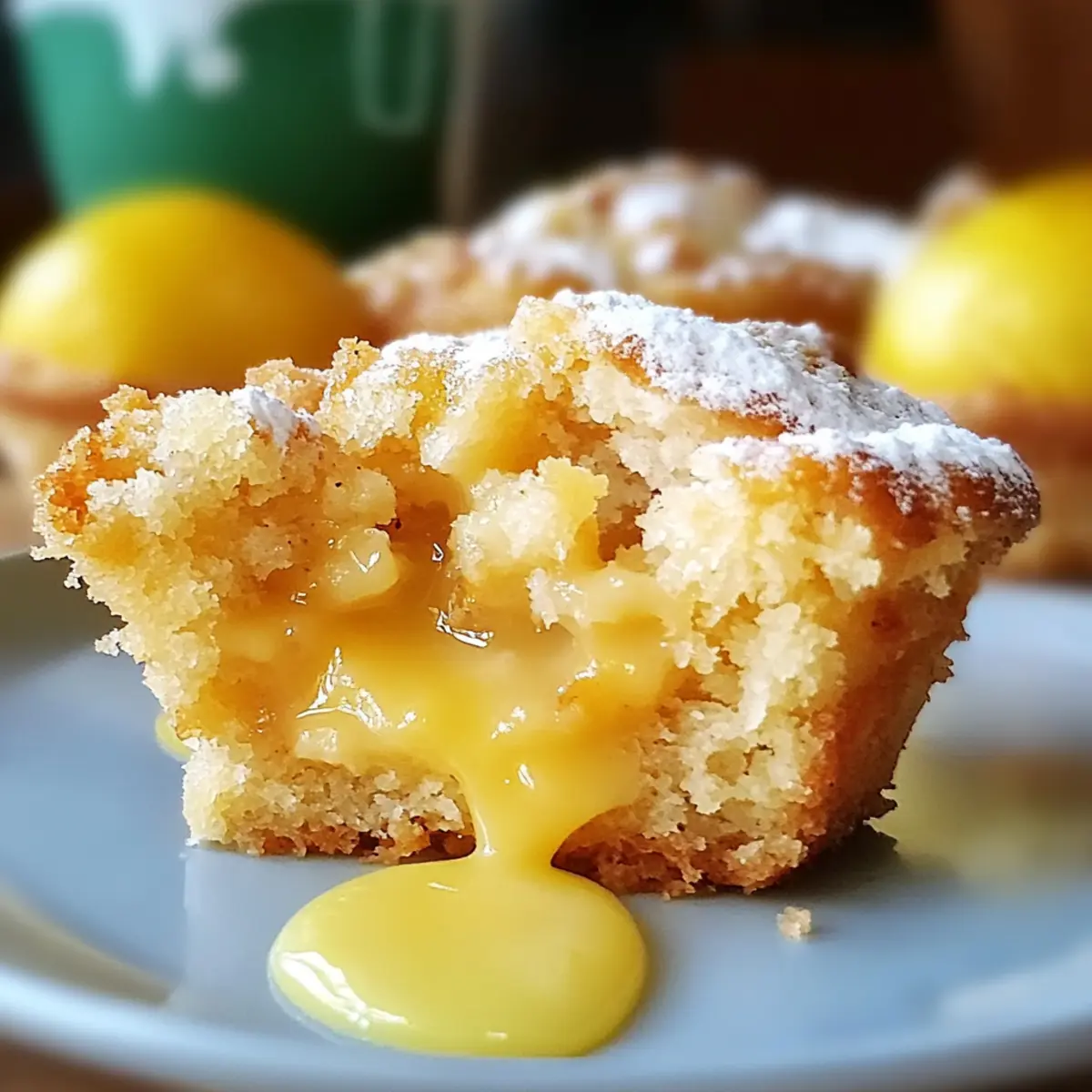 Lemon Curd Muffins