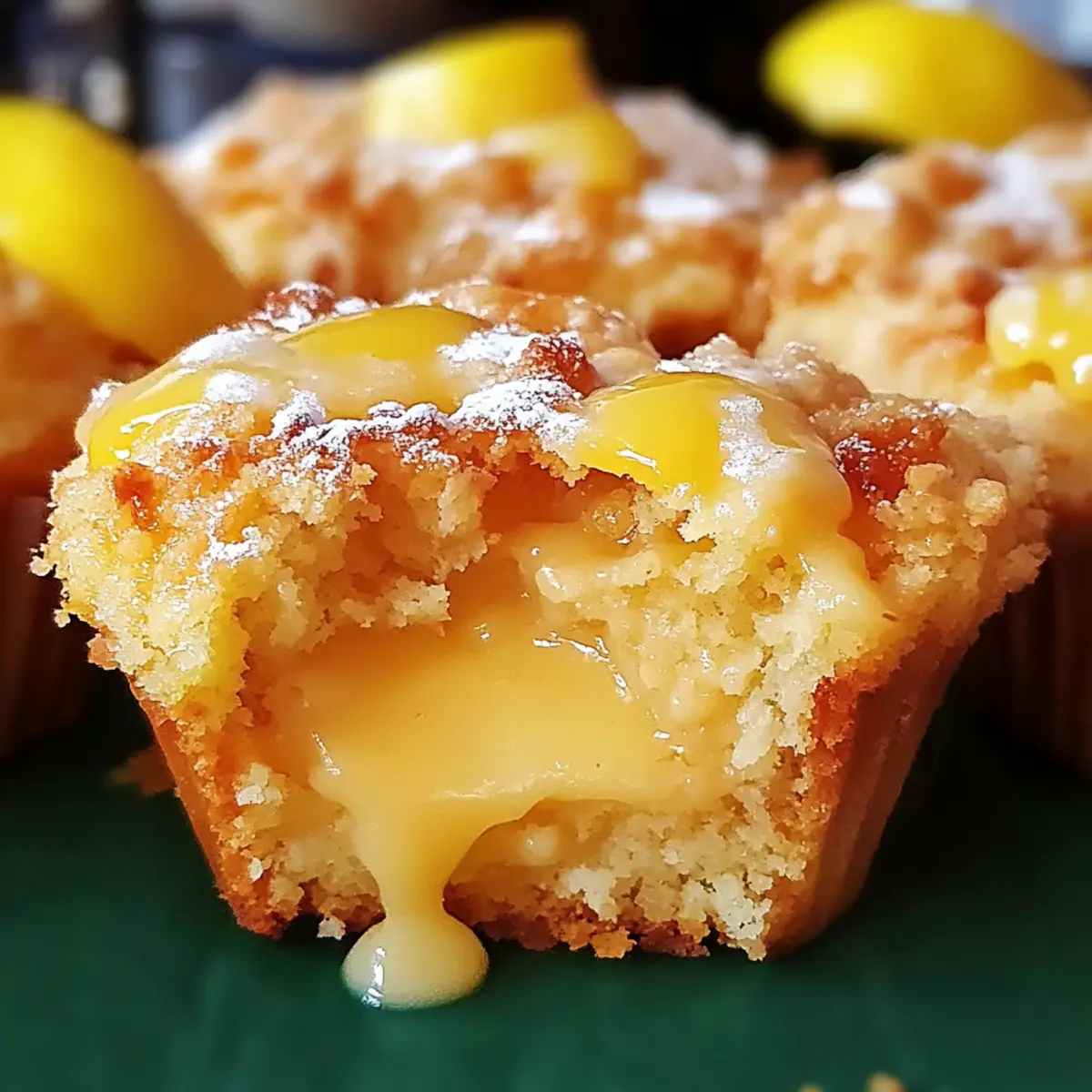 Lemon Curd Muffins