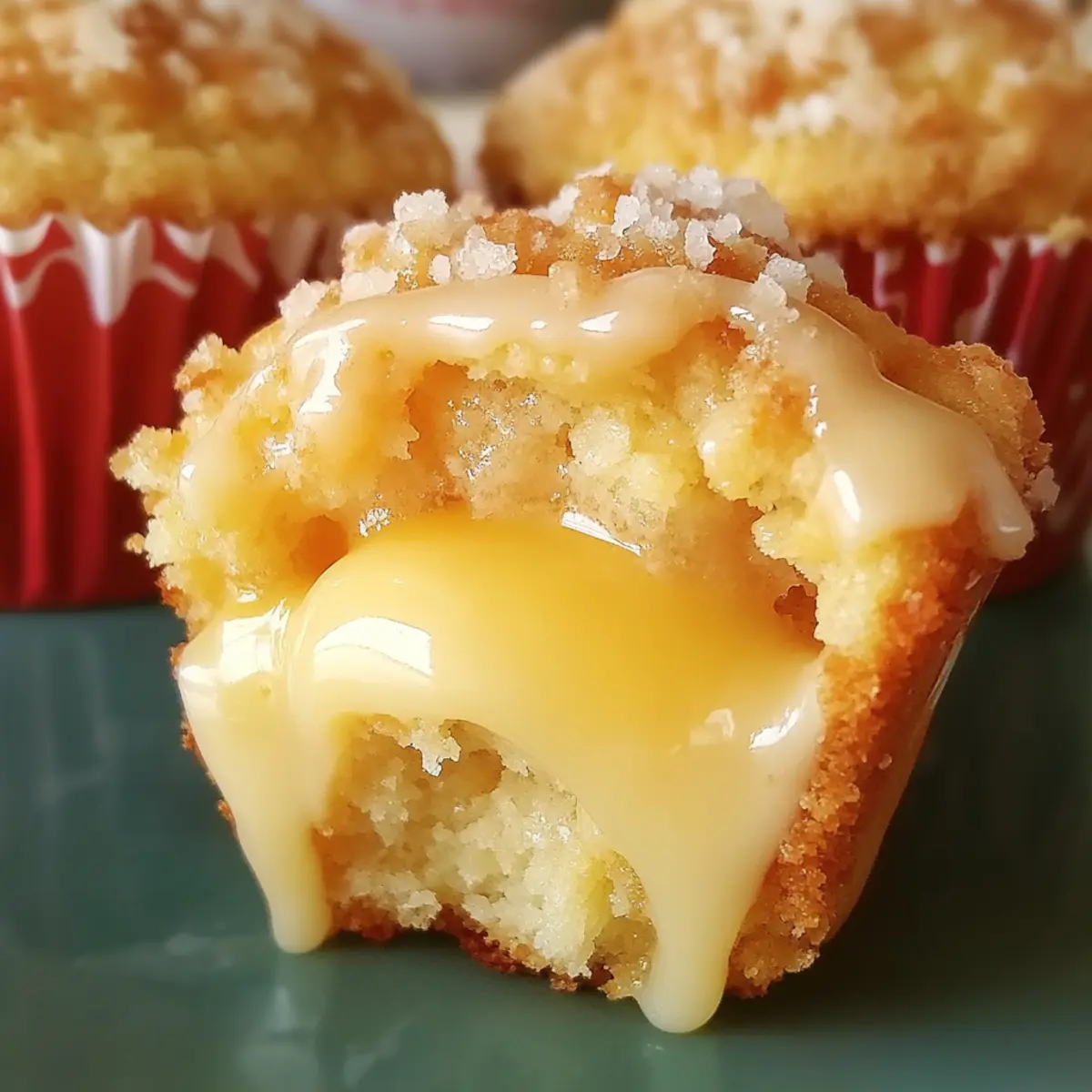 Lemon Curd Muffins