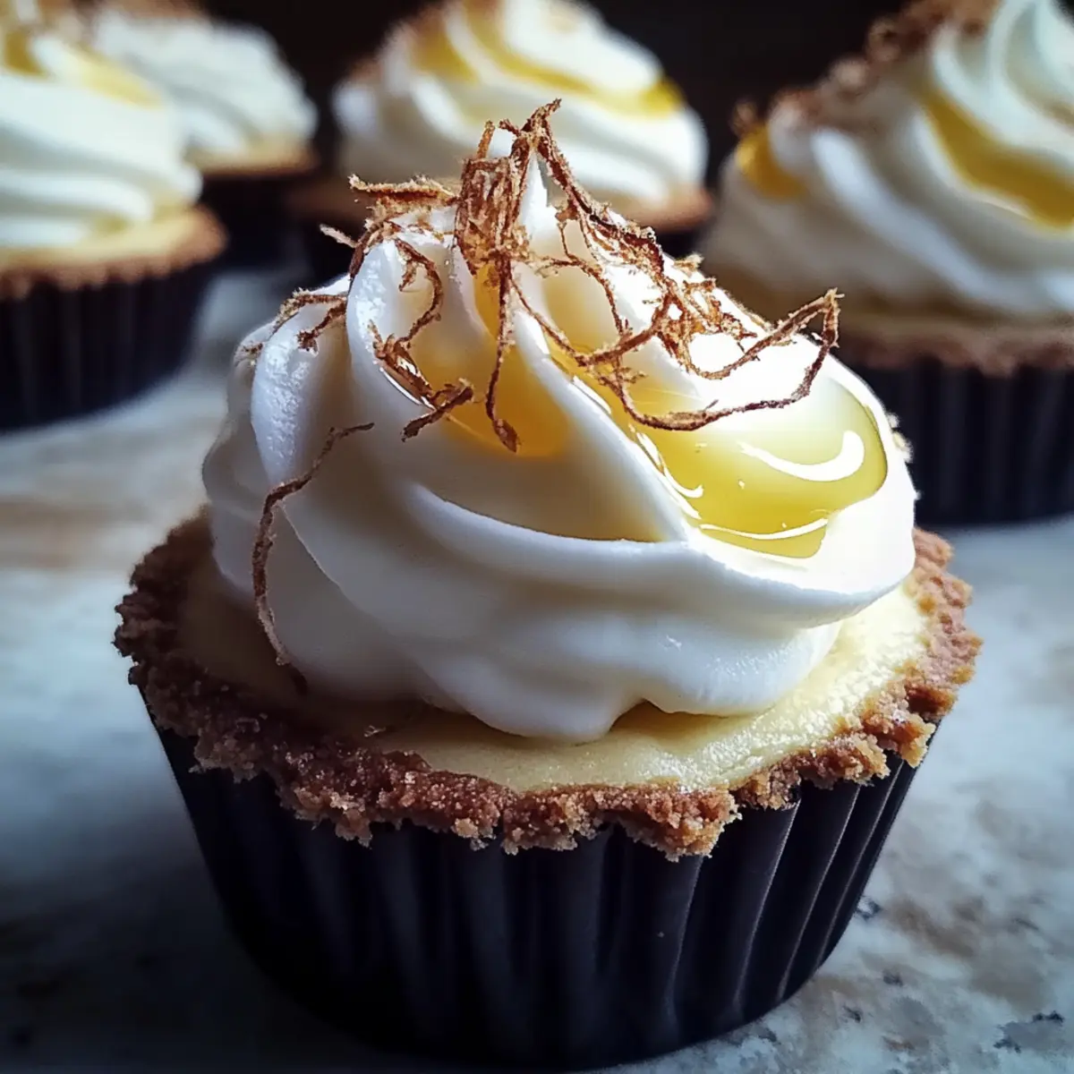 Lemon Meringue Cheesecakes