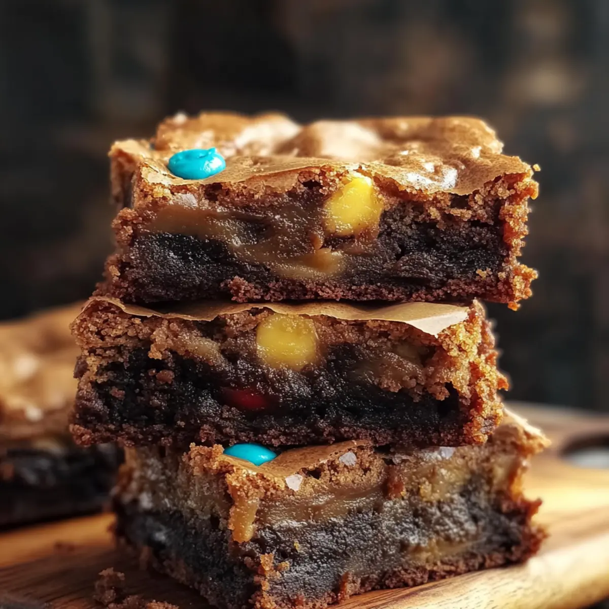 M&M Brownies Chocolate Fudge