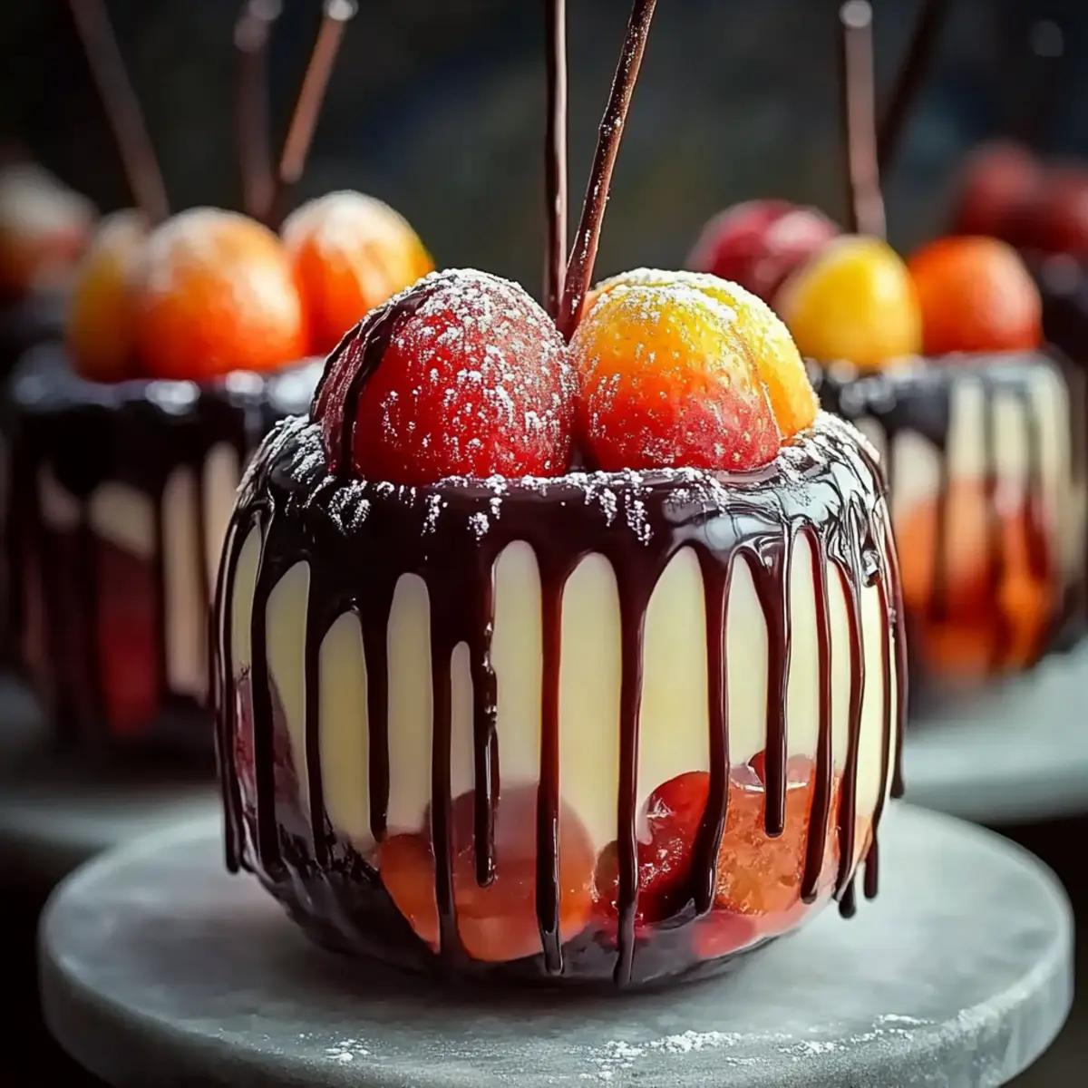 Marshmallow Dipped Apples