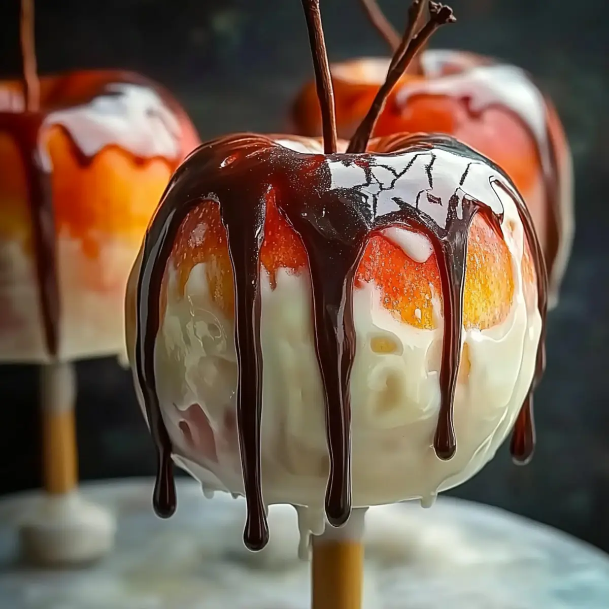 Marshmallow Dipped Apples