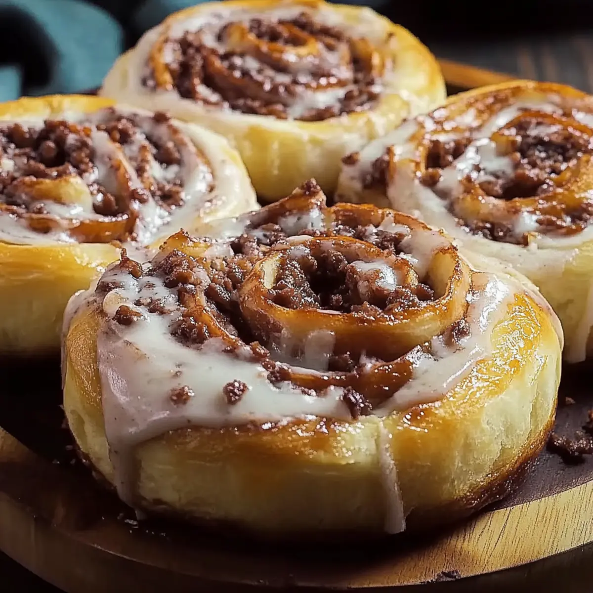 Nutella Chocolate Pillowy Rolls
