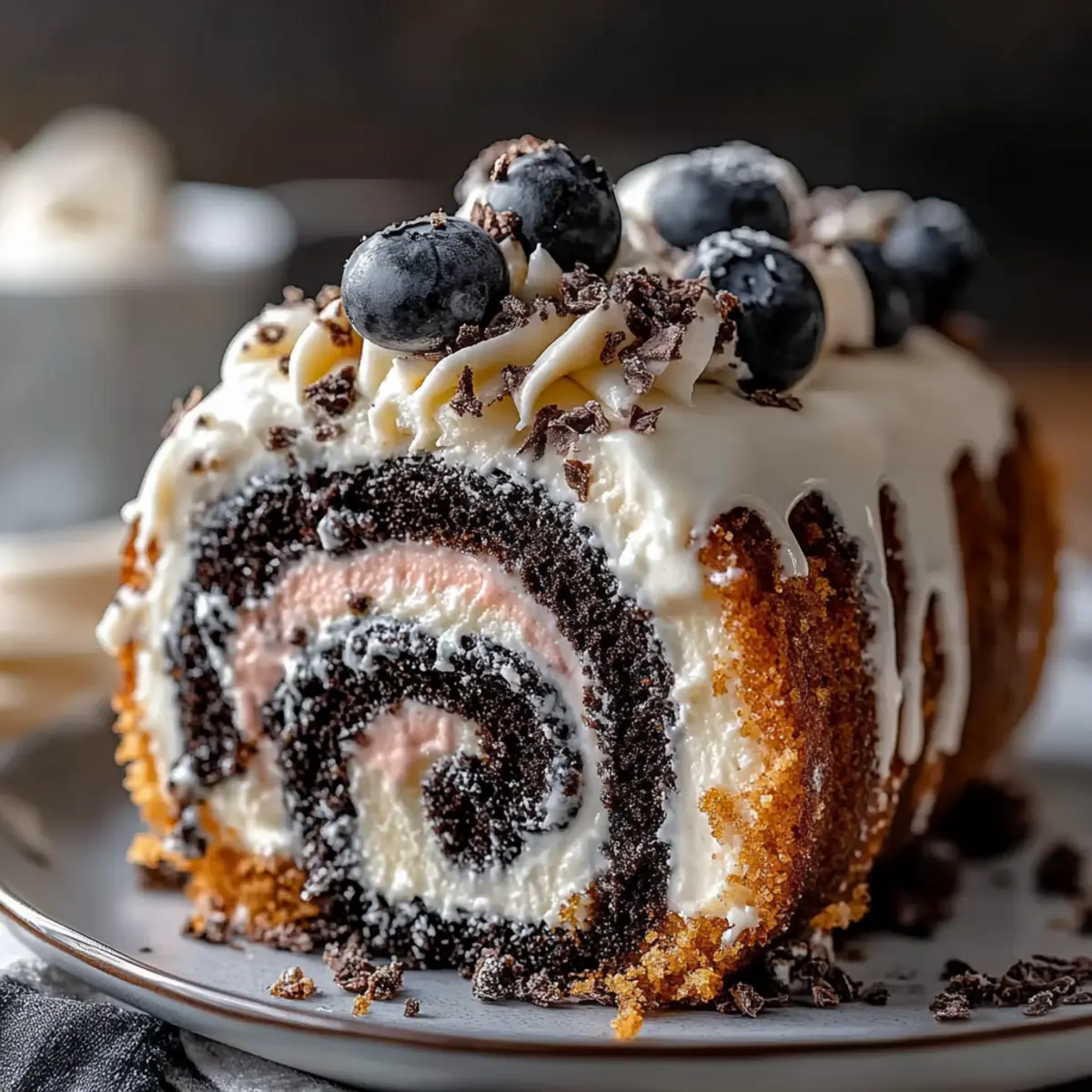 Oreo Sushi Rolls Dessert Fusion