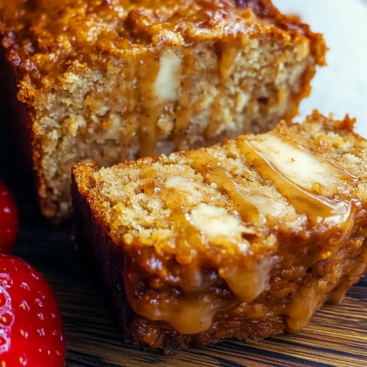Peanut Butter Apple Banana Bread