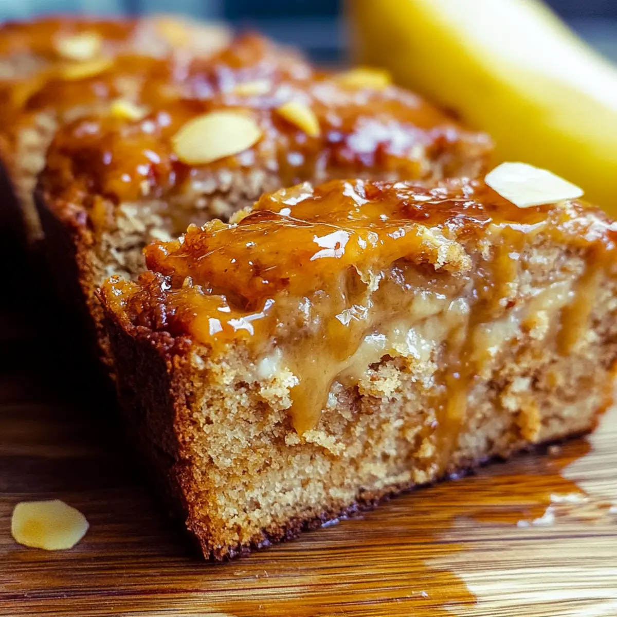 Peanut Butter Apple Banana Bread