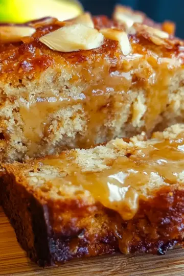 Peanut Butter Apple Banana Bread