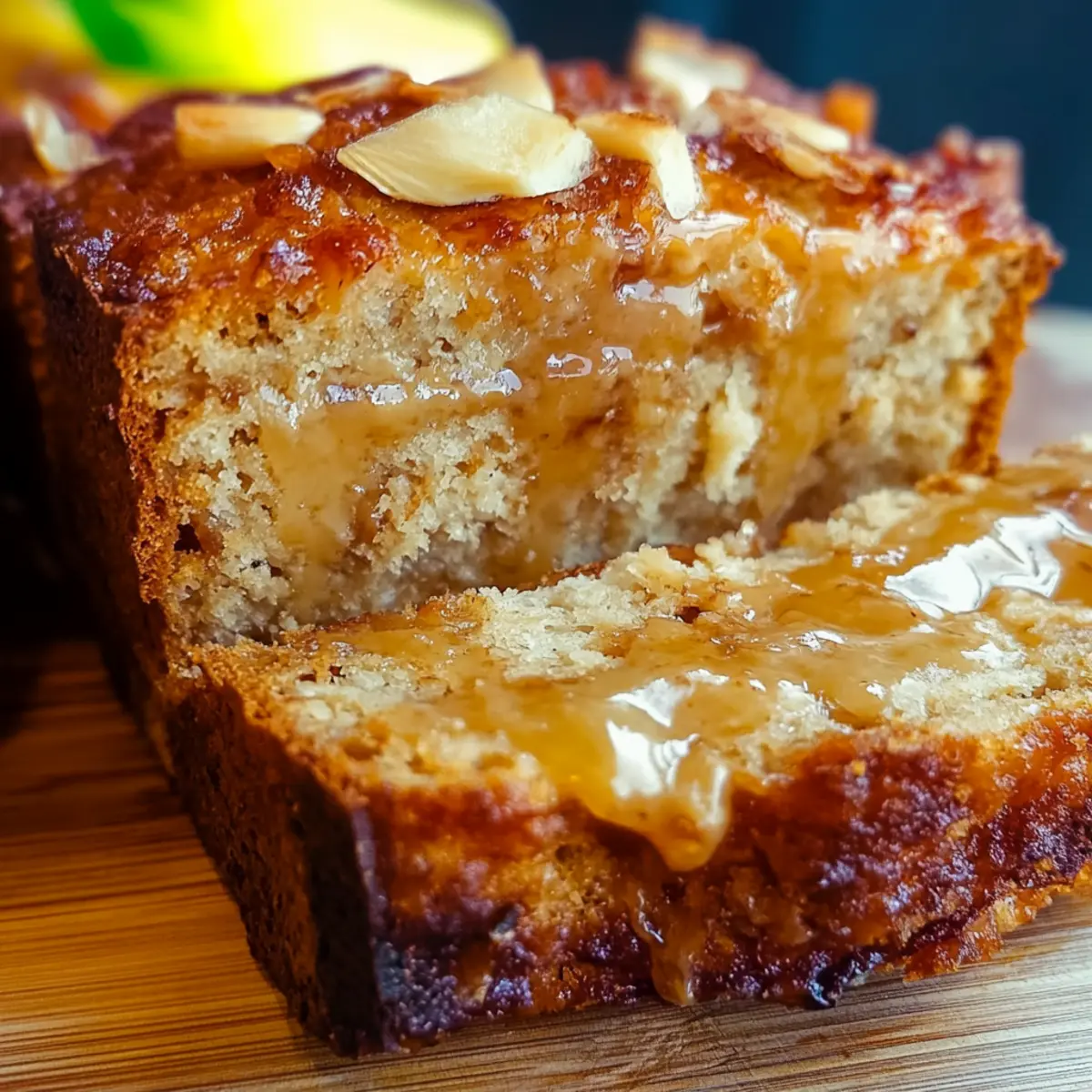 Peanut Butter Apple Banana Bread