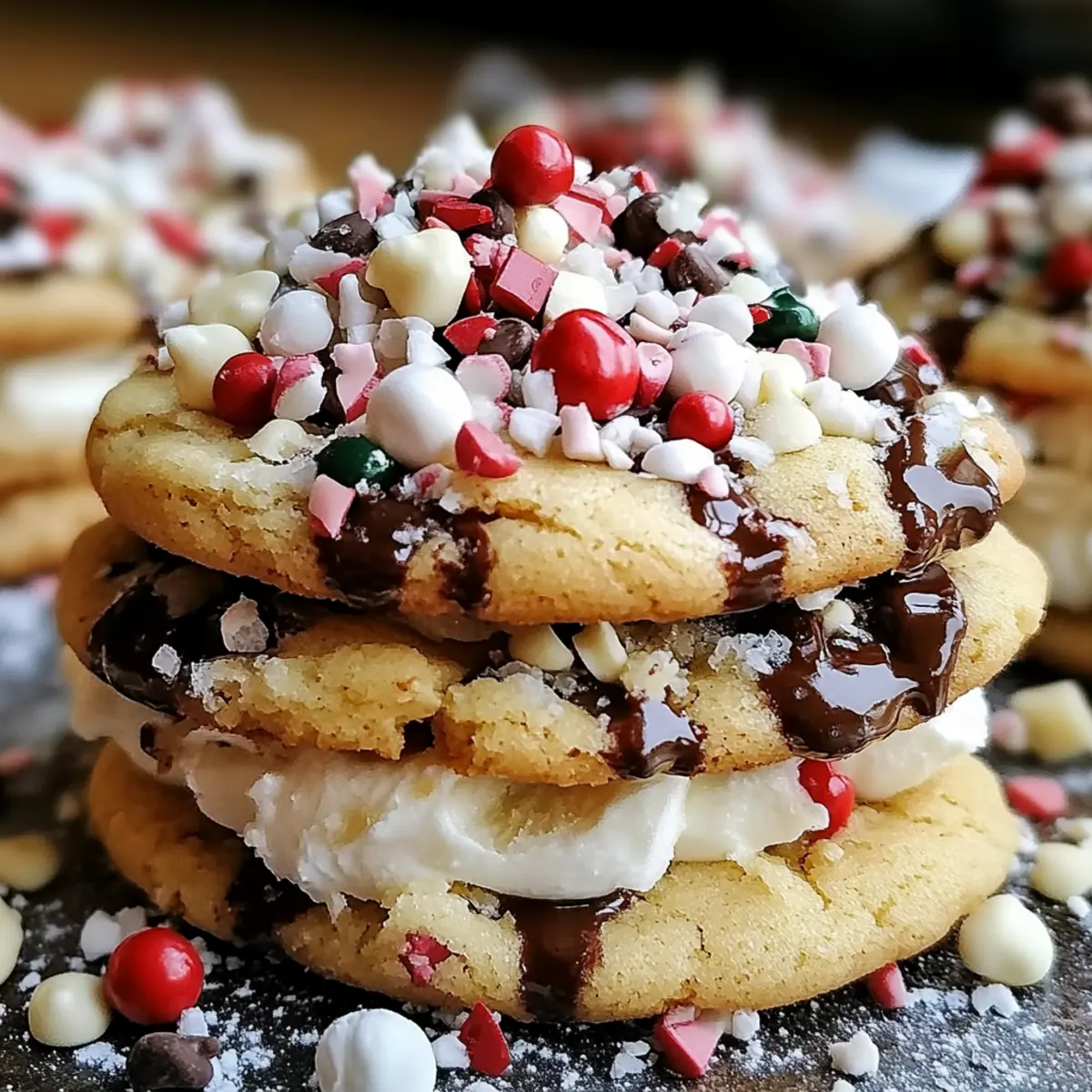 Winter Wonderland Chocolate Chip Cookies