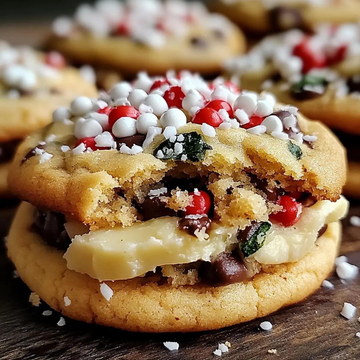 Winter Wonderland Chocolate Chip Cookies