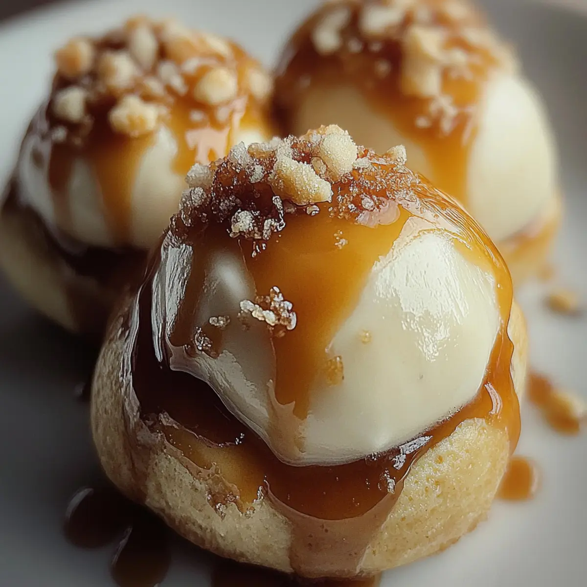 Apple Caramel Bombs