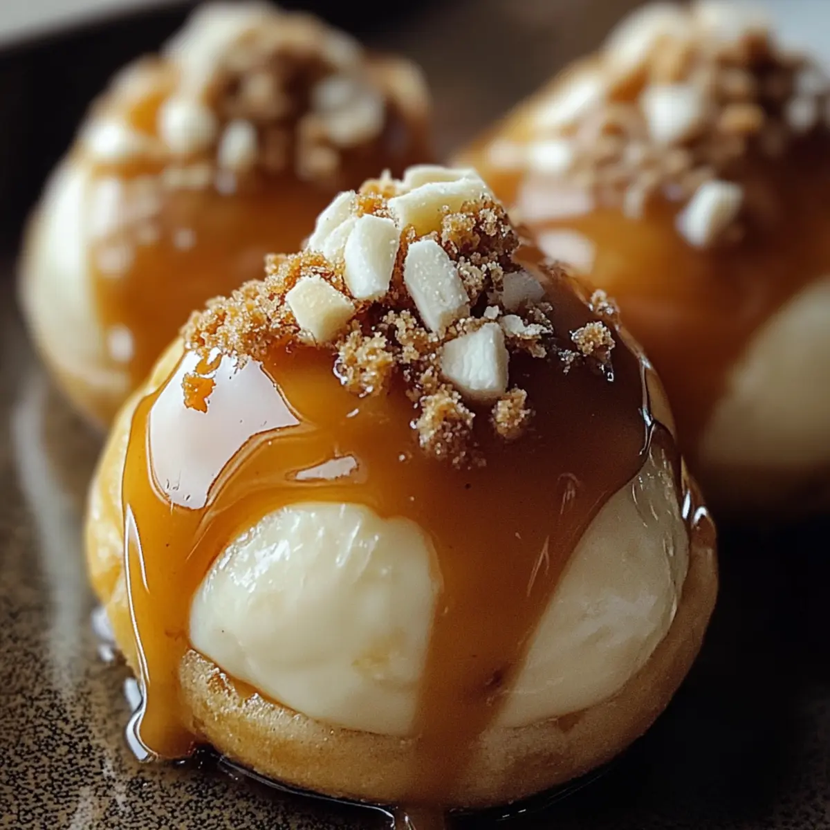 Apple Caramel Bombs