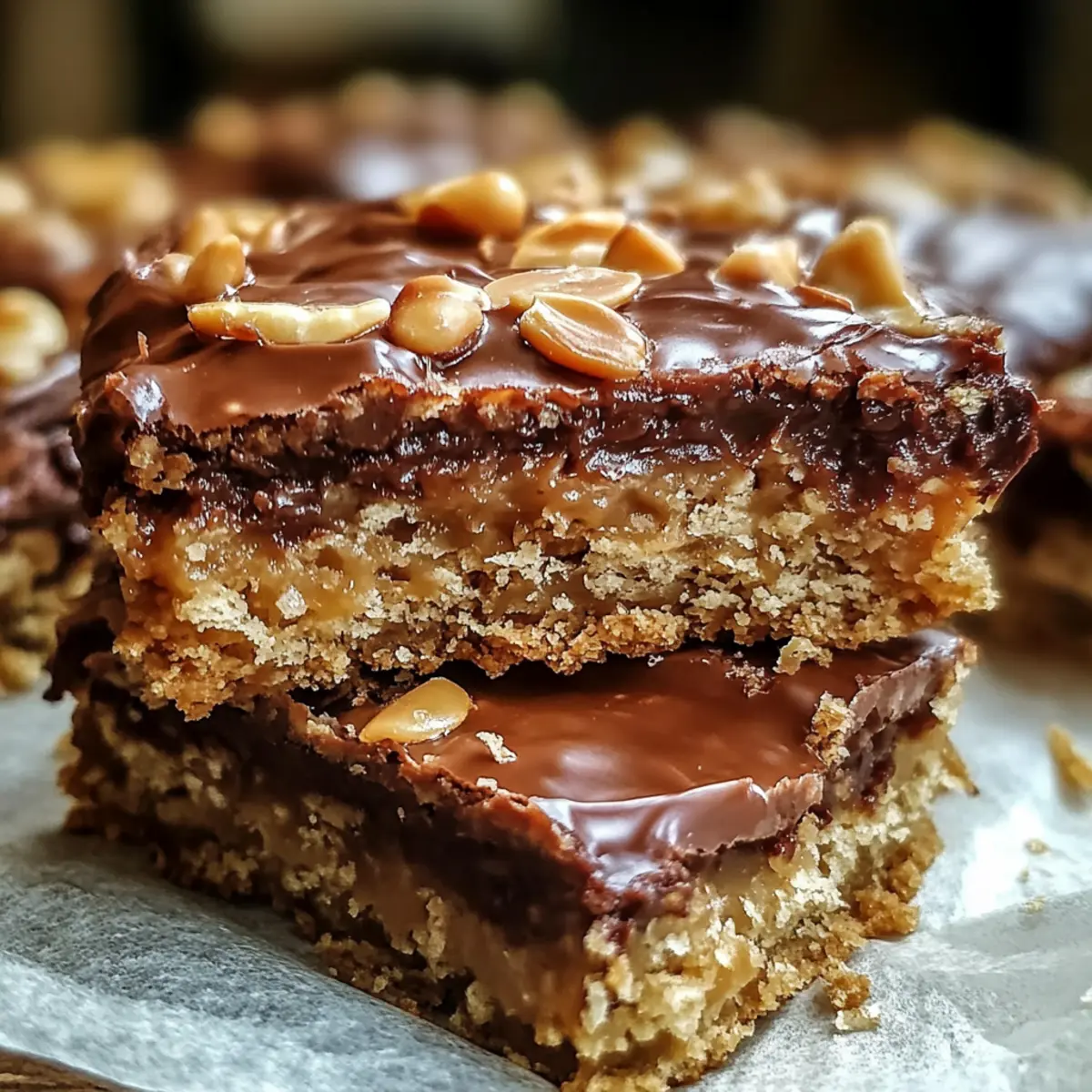 Bake Sale Peanut Butter Oat Bars
