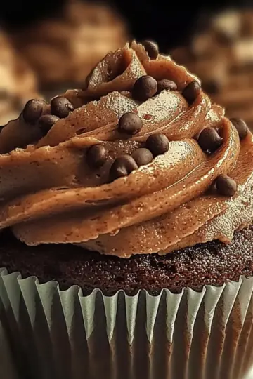 Brownie Cupcakes Chocolate Buttercream