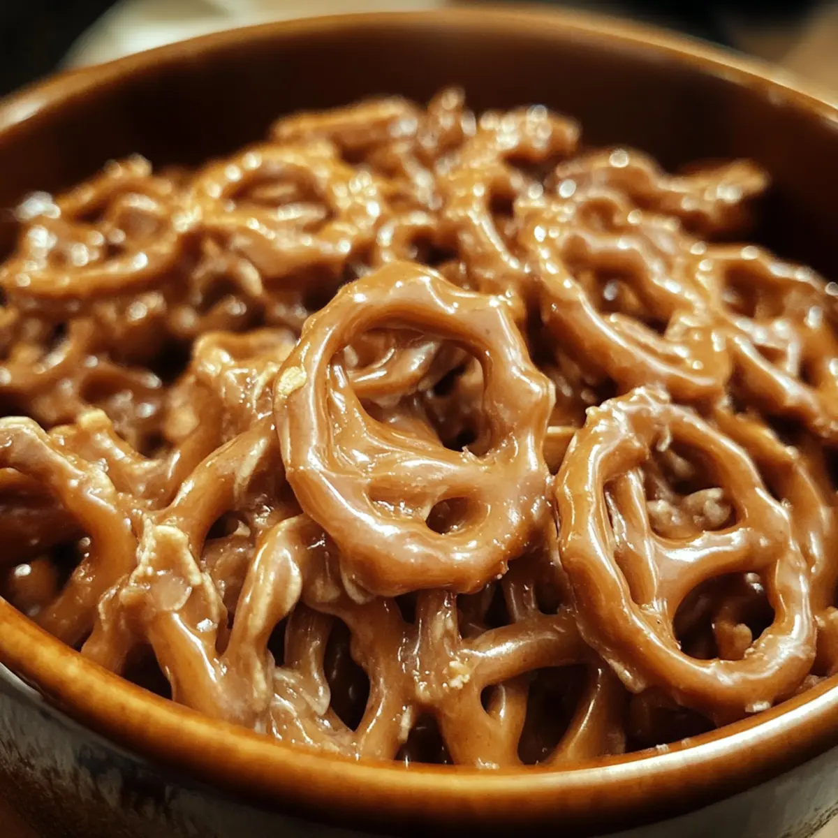 Butter Toffee Pretzels