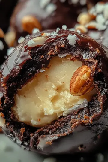 Chocolate Ricotta Fudgy Truffles