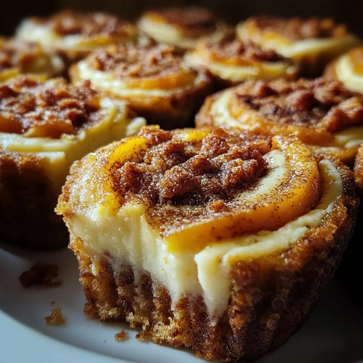 Keto Pumpkin Cheesecake Muffin Bites