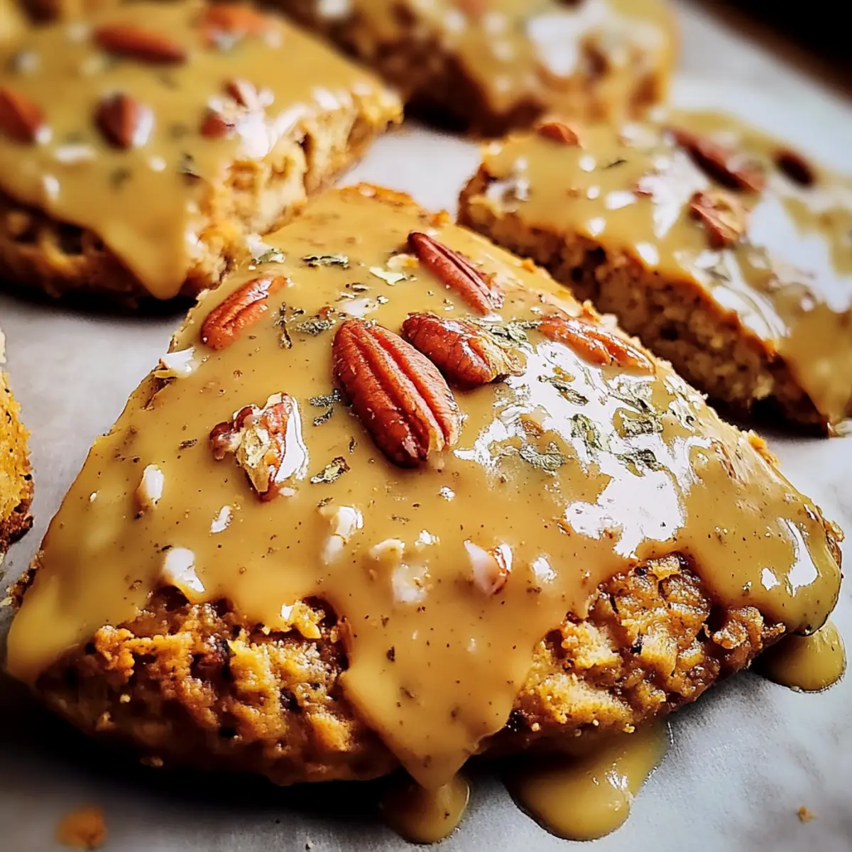 Maple Pecan Pumpkin Scones