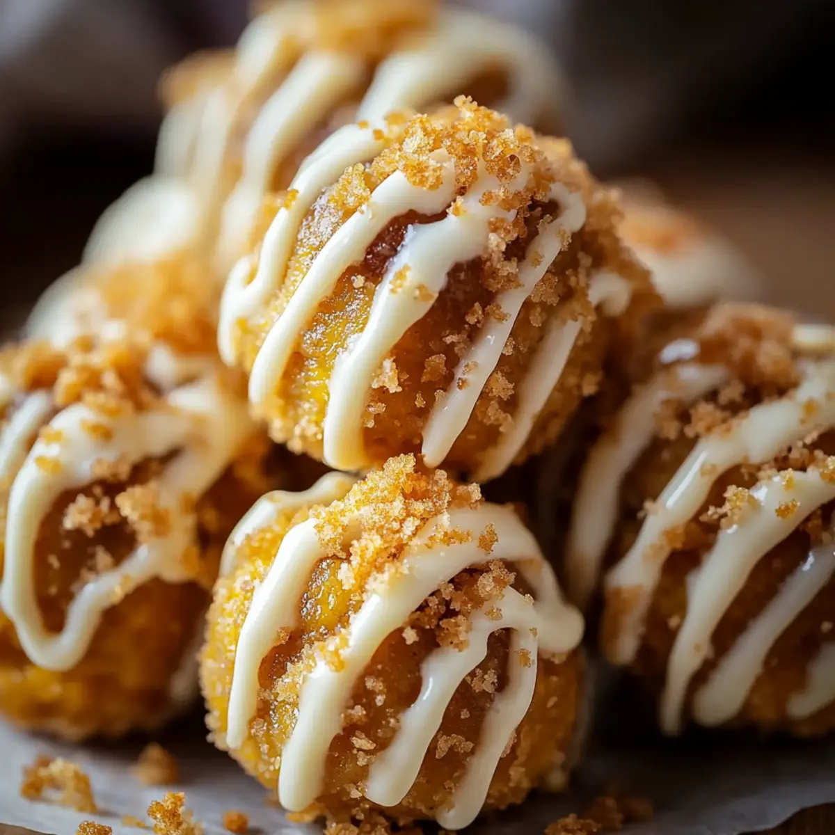 No Bake Pumpkin Cheesecake Balls