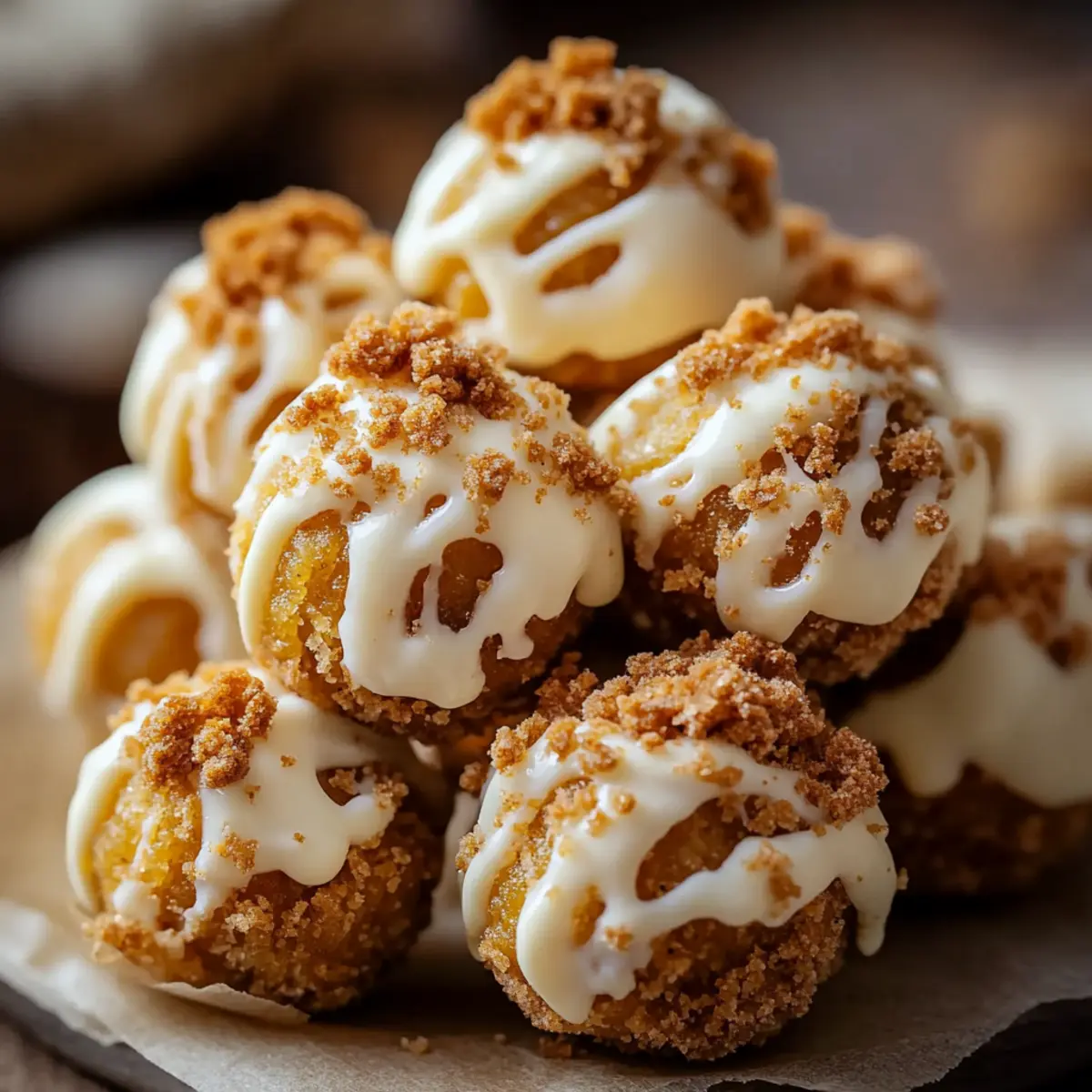 No Bake Pumpkin Cheesecake Balls