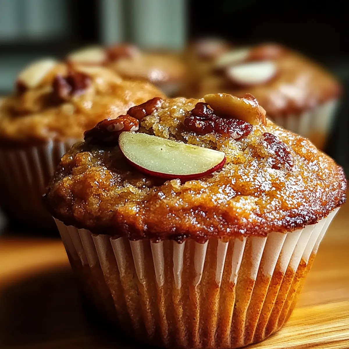 Pecan Pie Brown Sugar Muffins