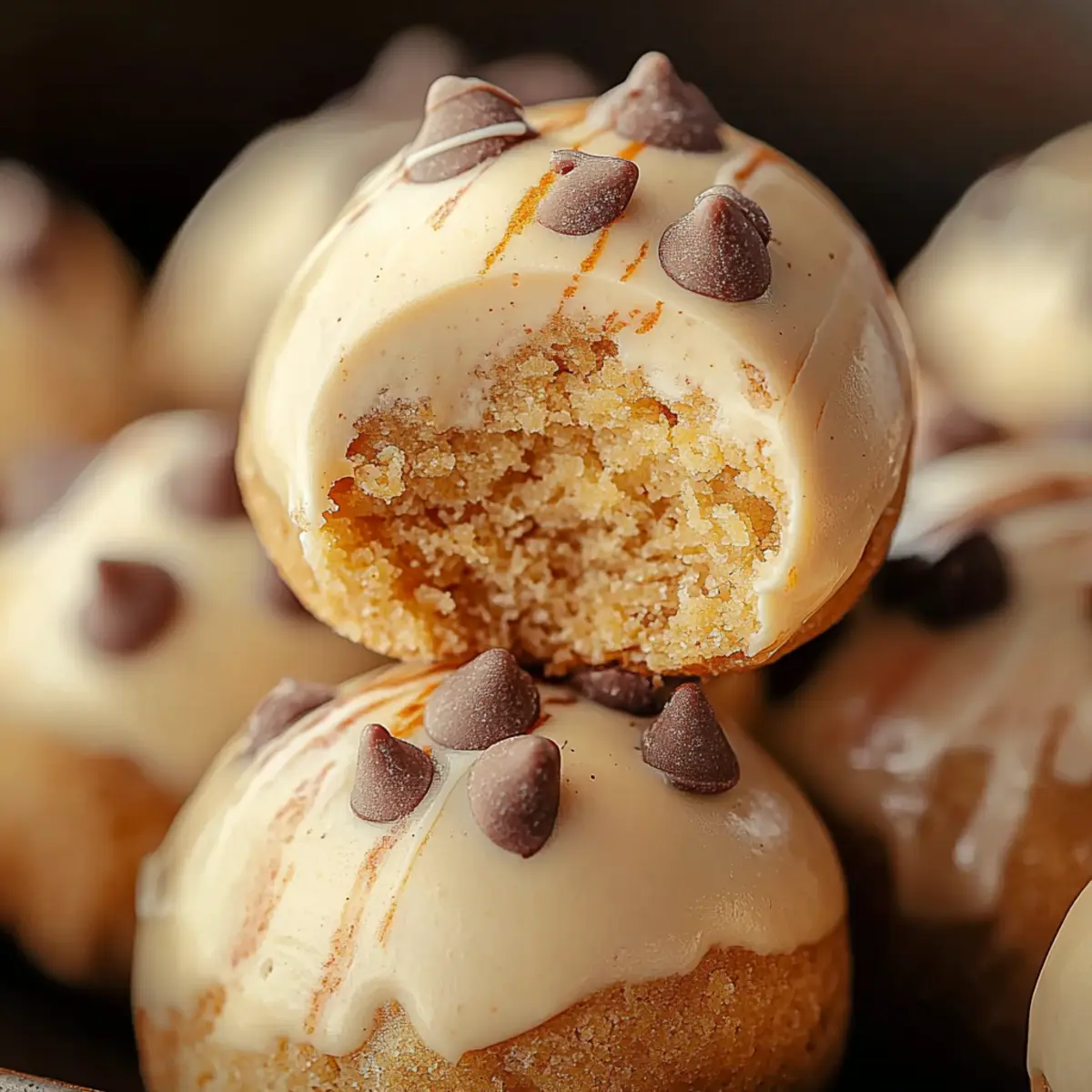 Pumpkin Cheesecake Truffles