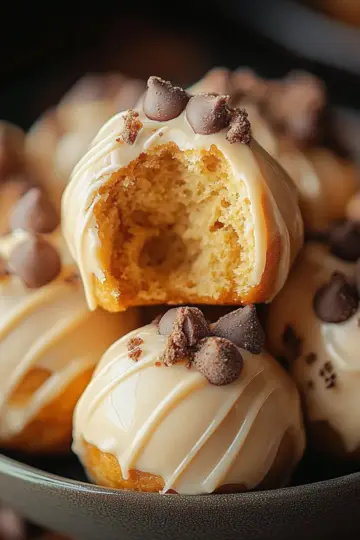 Pumpkin Cheesecake Truffles