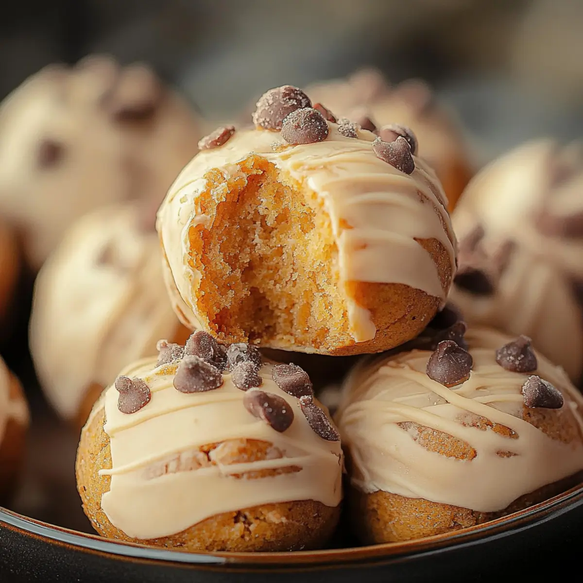 Pumpkin Cheesecake Truffles