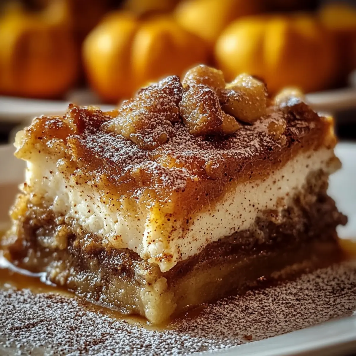 Pumpkin Spice Gooey Cake