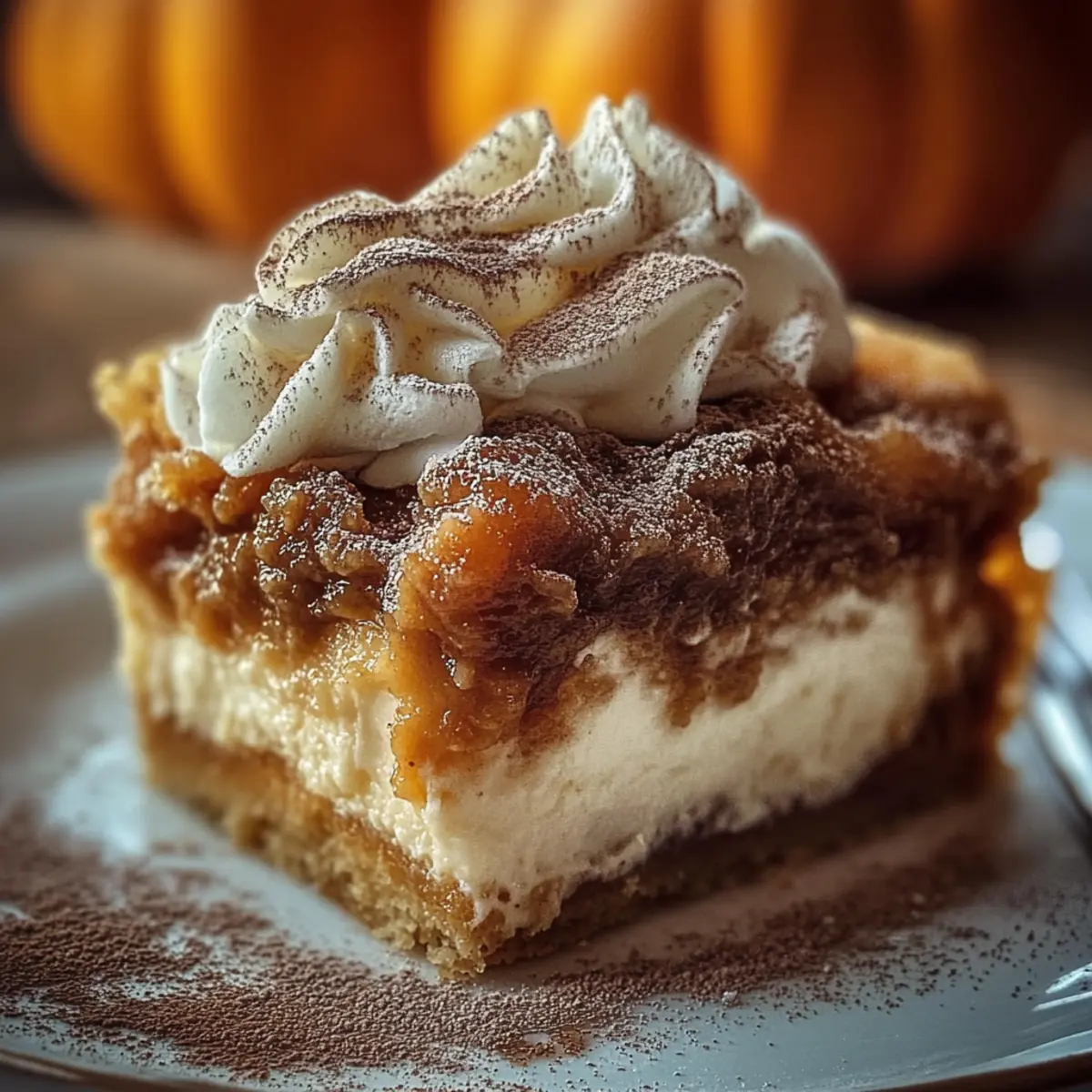 Pumpkin Spice Gooey Cake