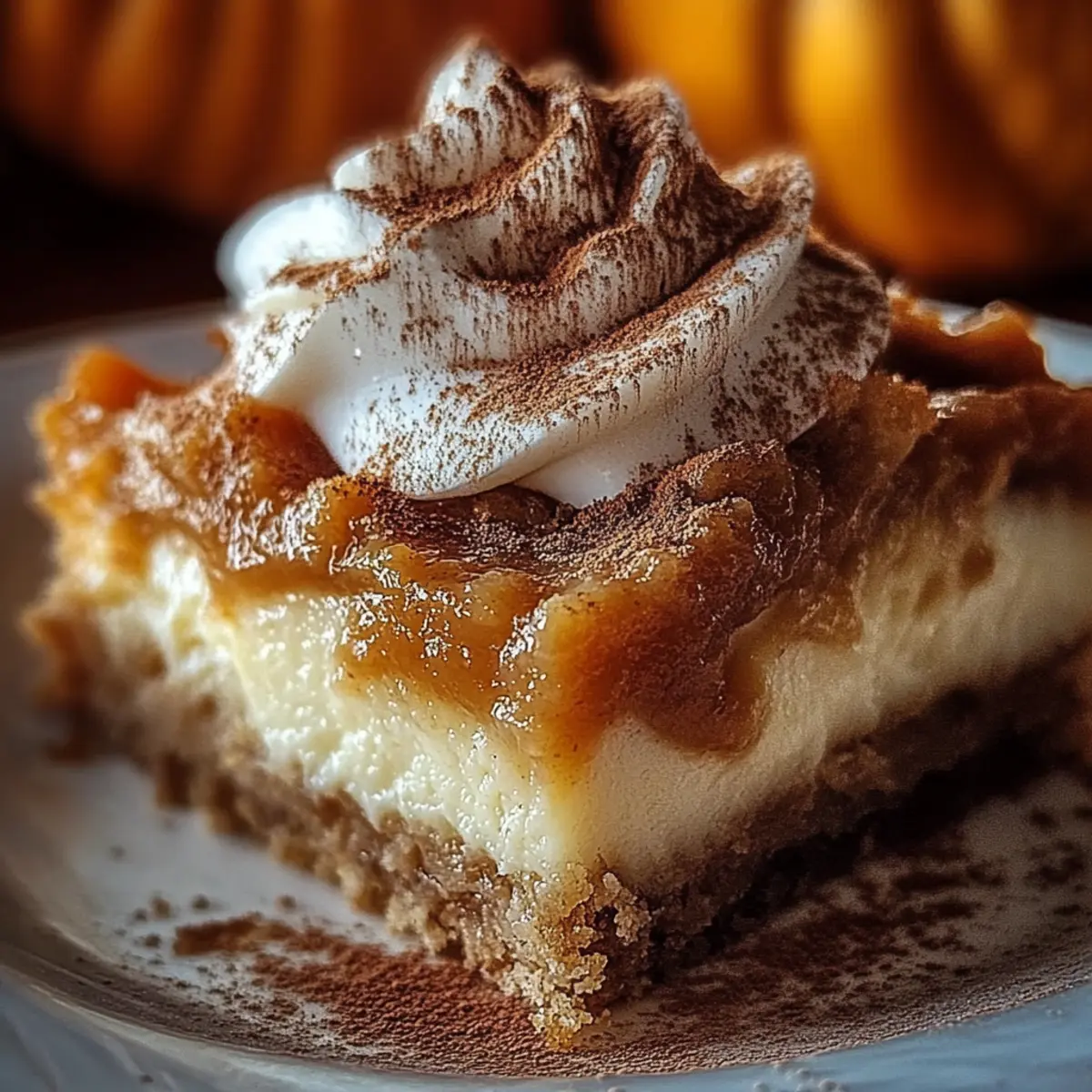 Pumpkin Spice Gooey Cake