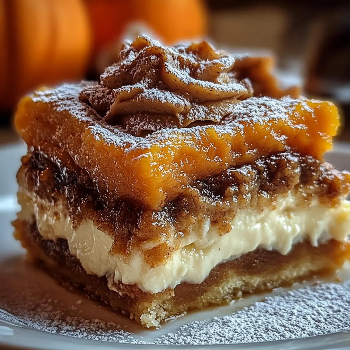 Pumpkin Spice Gooey Cake