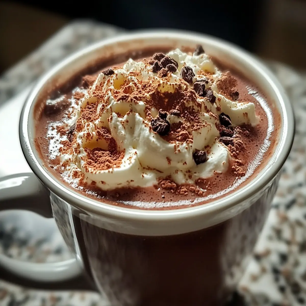 Spicy Cajun Hot Chocolate