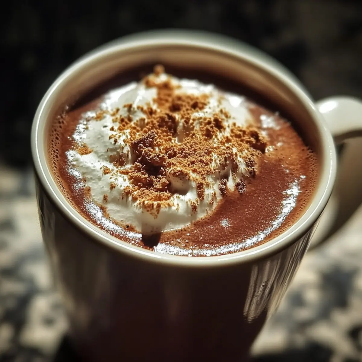 Spicy Cajun Hot Chocolate