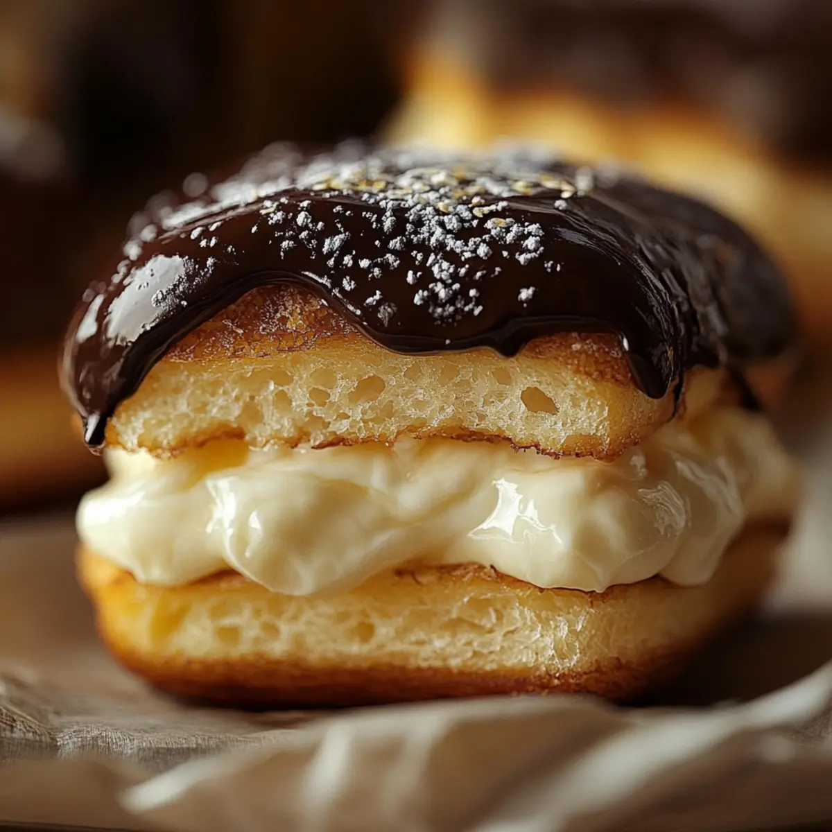 Boston Cream Pie Hawaiian Rolls